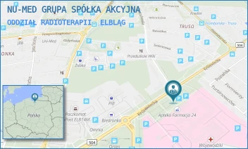 ODDZIAŁ RADIOTERAPII - NU-MED GRUPA SPÓŁKA AKCYJNA - KRÓLEWIECKA 146, ELBLĄG